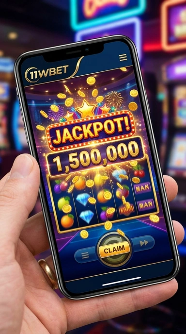Layar utama 11wbet — antarmuka bersih setelah instalasi